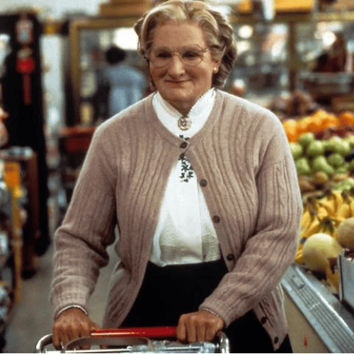 Last Minute Mrs Doubtfire Costume Idea Quda Halloween
