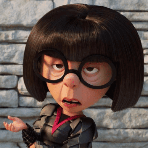 edna mode blue dress Edna Mode Inspired Skater Dress: Long Sleeve Disneybound Costume