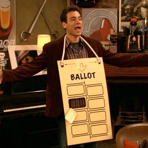 Hanging Chad Costume featured