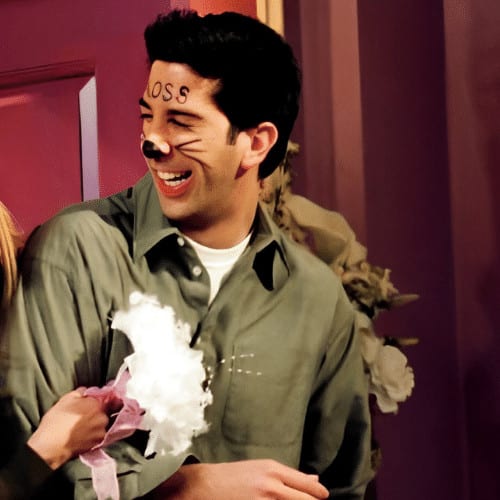 Last-minute Ross Geller Costume Idea - Quda Halloween Last-minute Ross Geller Costume Idea - Quda Halloween