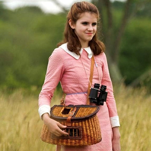 pink moonrise kingdom dress The pink dress Suzy Bishop (Kara Hayward) in Moonrise Kingdom