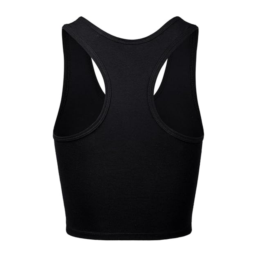 Black Lagoon Revy Cosplay Sleeveless Racerback Crop Tank Top