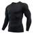 Daredevil Black Suit Costume Black Long Sleeve Compression Shirts