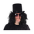 Slash Costume Heavy Metal Wig, Top Hat, and Sunglasses