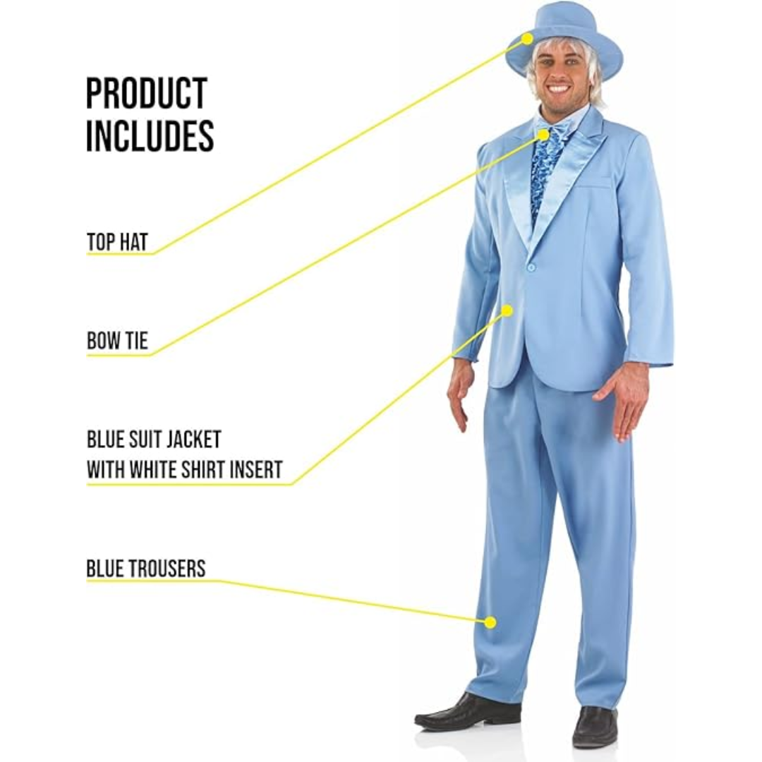 Dumb And Dumber Suits Blue Tuxedo Costume