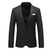 The Addams Family Lurch Costume Black One Button Blazer