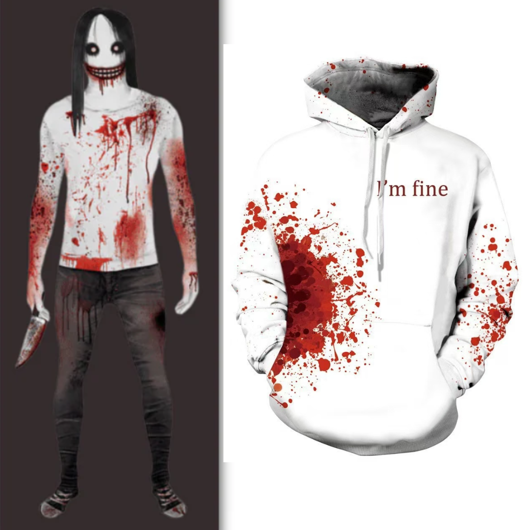 Jeff the killer bloody hoodie online