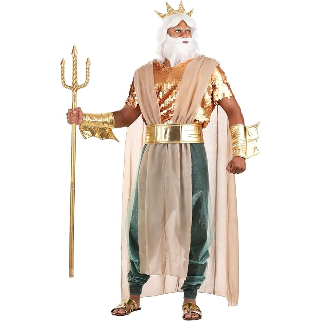 The Little Mermaid King Triton Costume Set