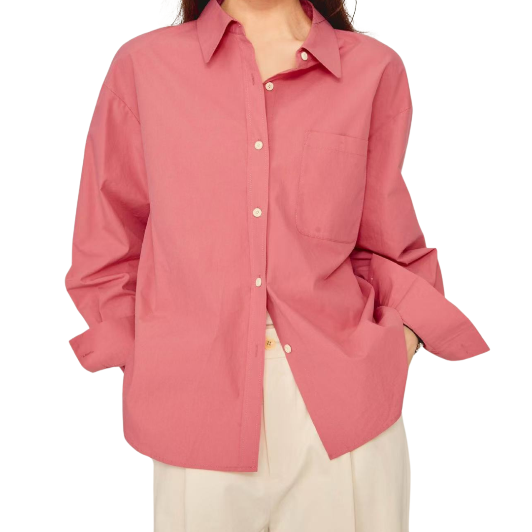 Jurassic Park Dr. Ellie Sattler Costume Pink Down Shirt