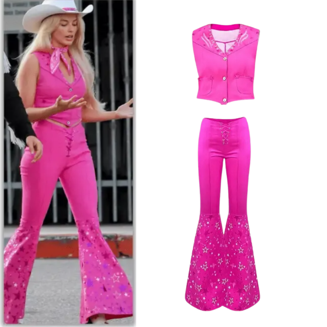 Barbie Halloween Costume Pink Hippie Disco Costume Quda Halloween