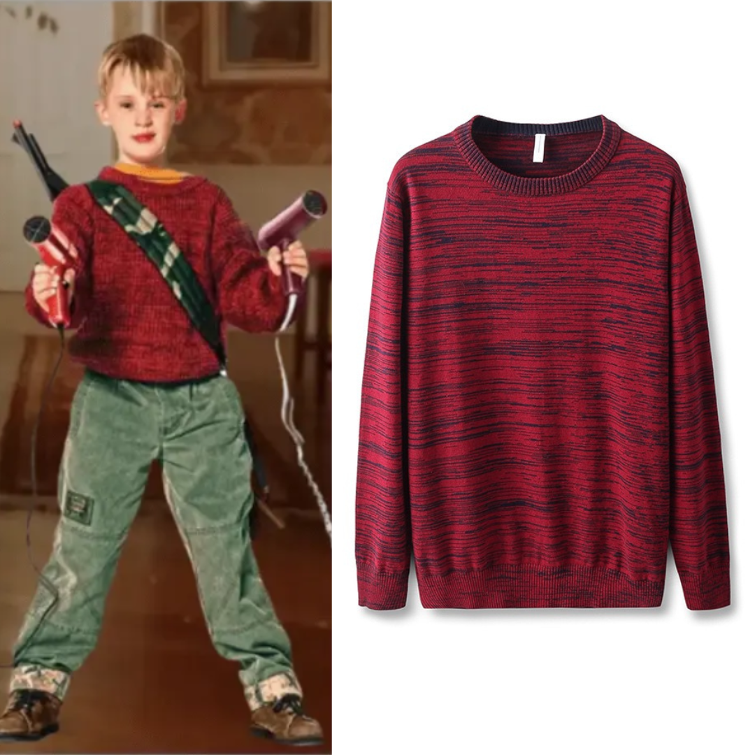 Home Alone Kevin McCallister Costume Sweater