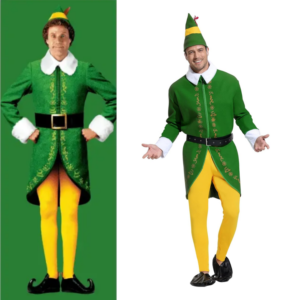 Buddy The Elf Costume Full Set Costumes Quda Halloween