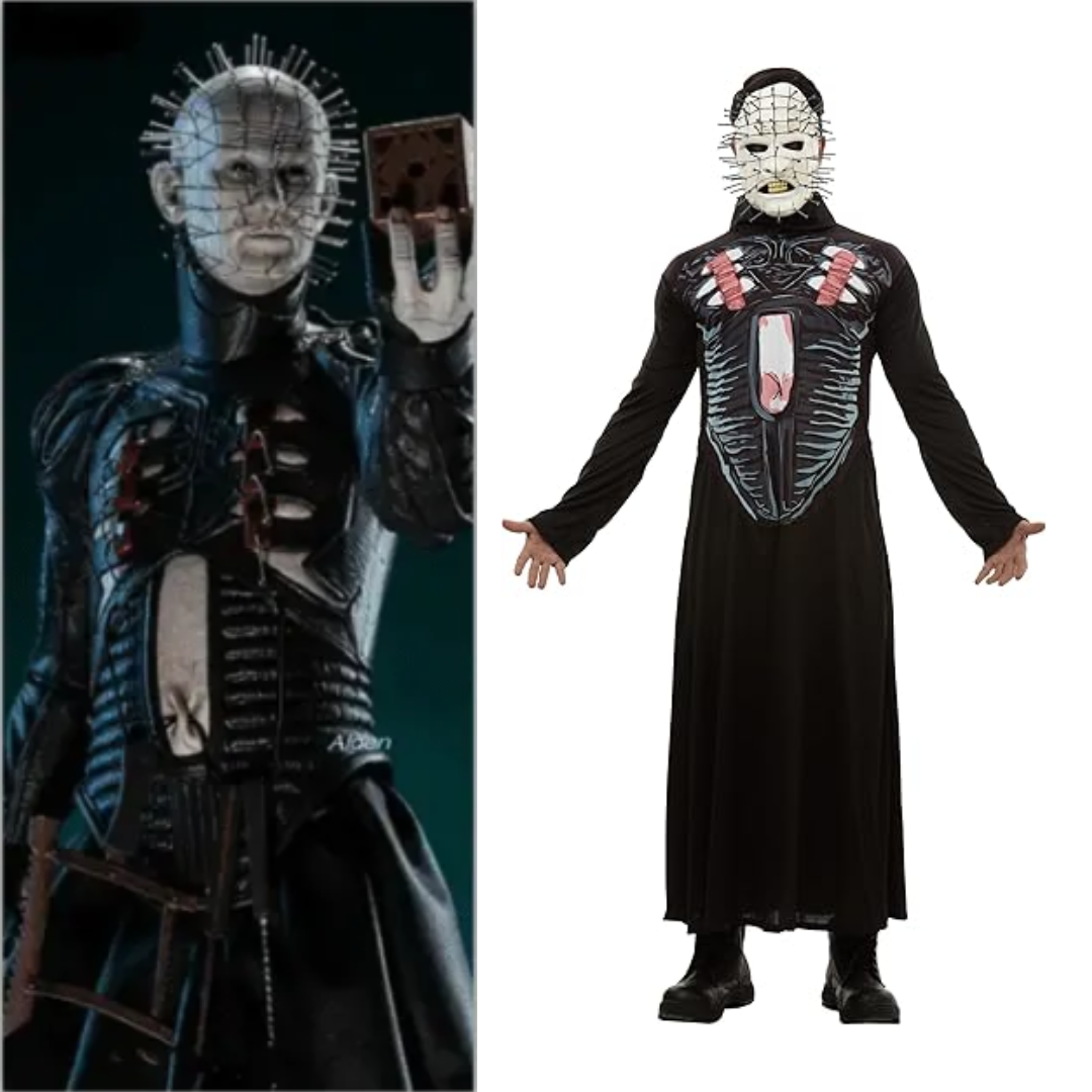 Hellraiser Pinhead Costume with Mask