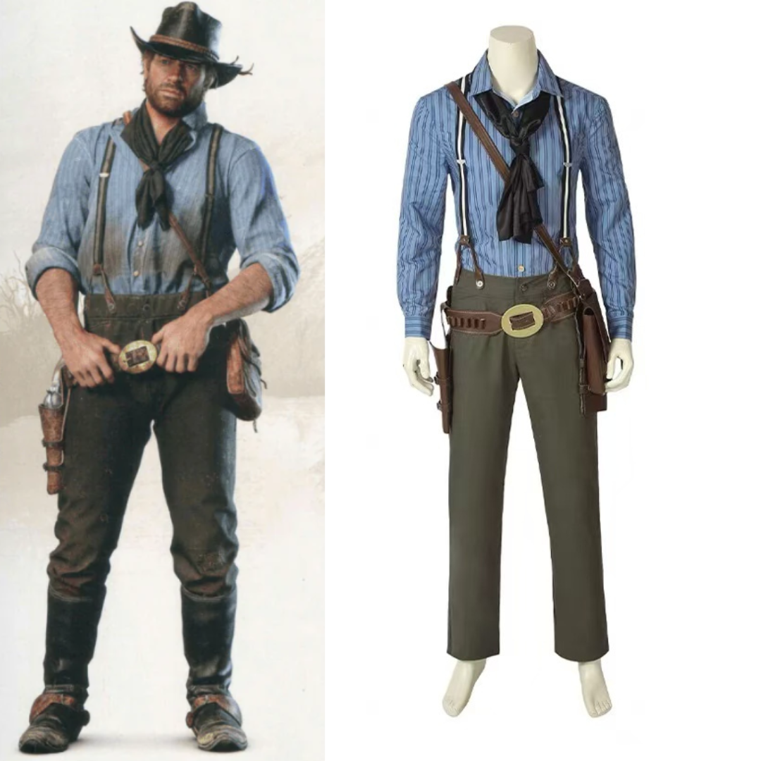 Red Dead Redemption 2 Arthur Morgan Cosplay Full Set