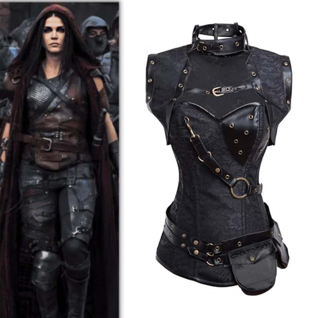 The 100 Octavia Blake Outfits Steampunk Spiral Steel Boned Corset Tops Bustier