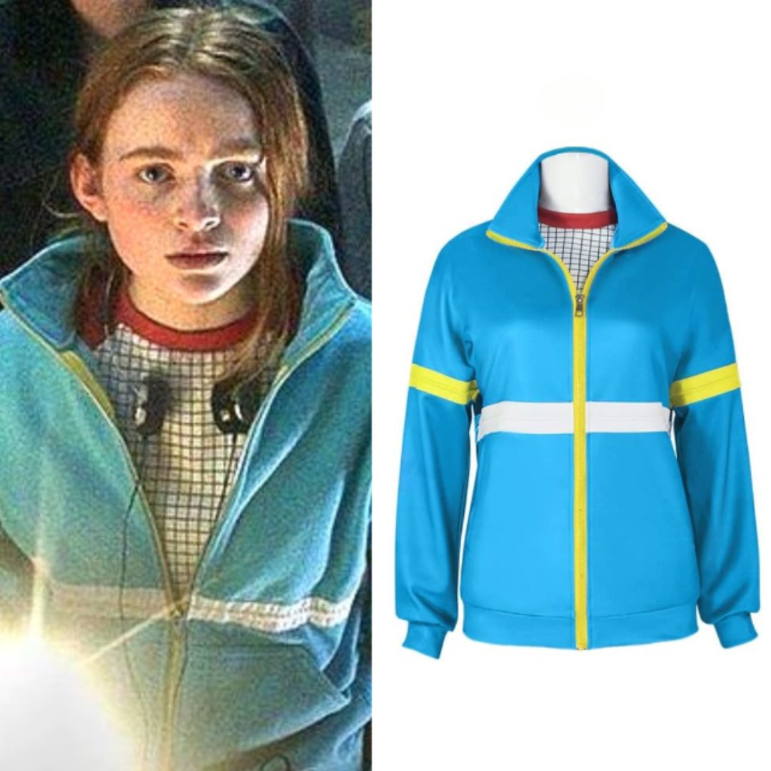 Stranger Things Max Mayfield Costume Outfit Set School Team Uniform