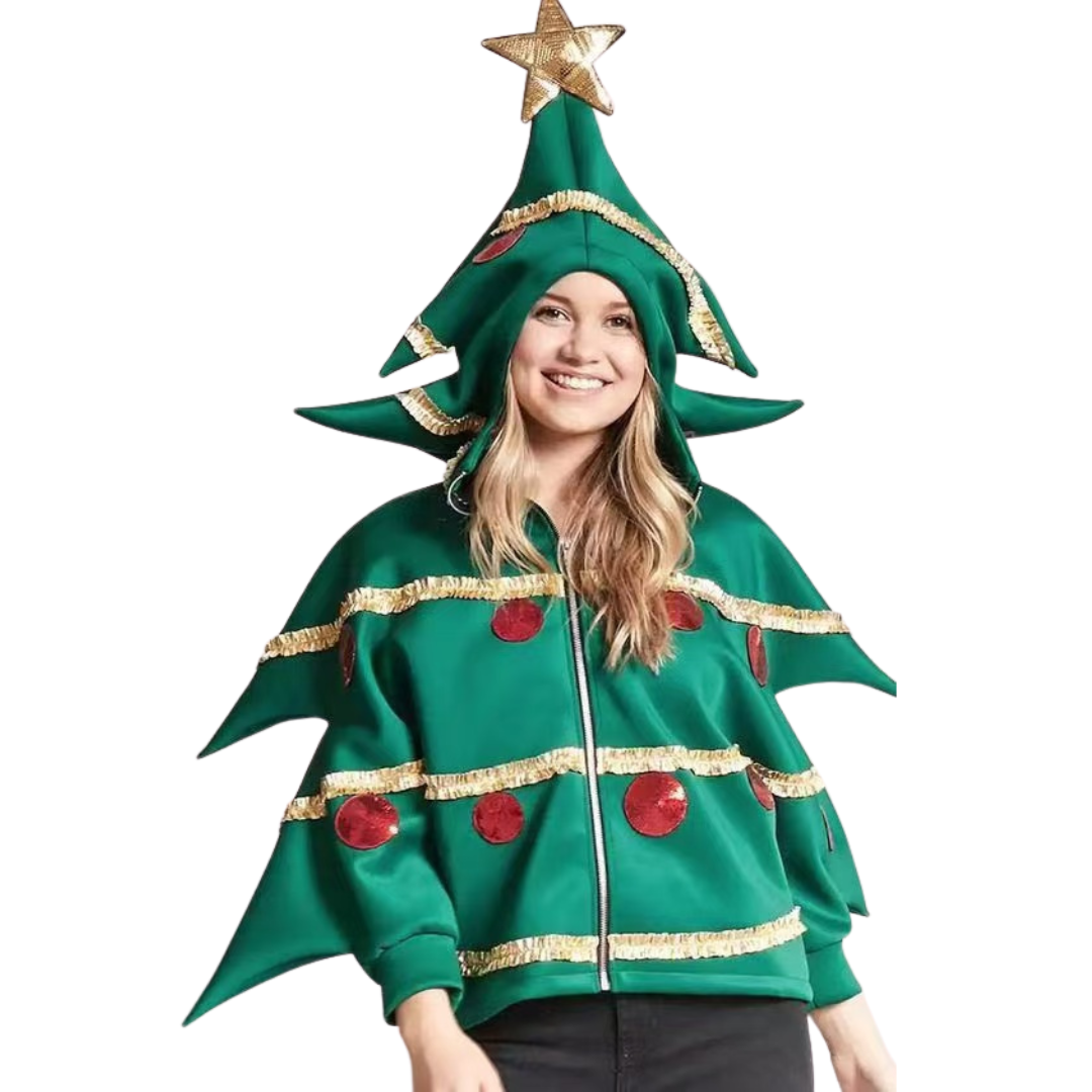 Christmas Tree Hoodies