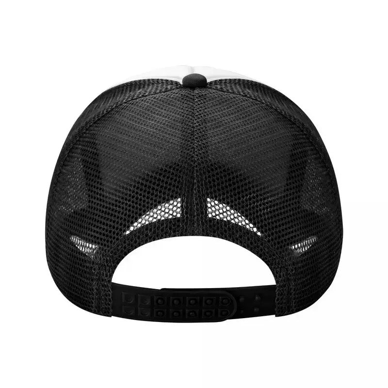 Run-DMC Logo Trucker Hats Unisex Hip-Hop Hat Trucker Hat