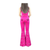 Barbie Halloween Costume Pink Hippie Disco Costume