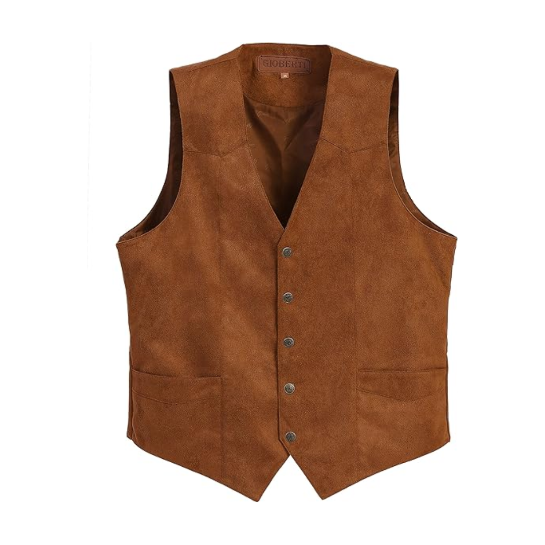 Superbad McLovin Costume Faux Suede Vest