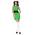 The Powerpuff Girls Buttercup Costume Green Mini Dress