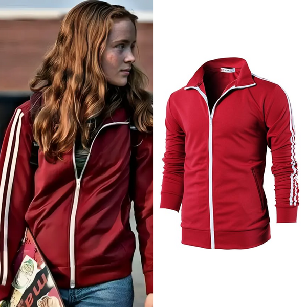 Stranger Things Max Mayfield Costume Slim Fit Track Lightweight