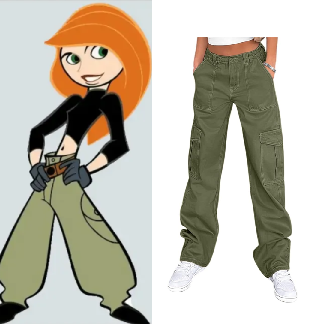 Kim Possible Costume Cargo Pants