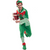 Christmas Santa Elf Costume Helper Fancy Dress Red and Green