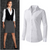 Superwoman Lois Lane Costume Work Wear White Simple Shirt