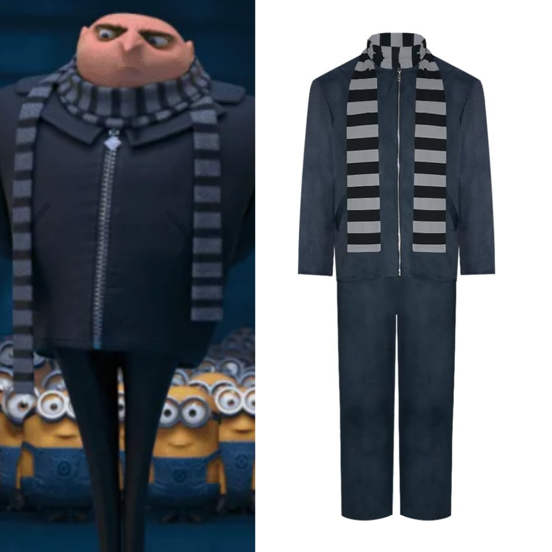 Gru minions costume hot sale