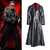 Blade Costume Retro Leather Vintage Long Coat Trench