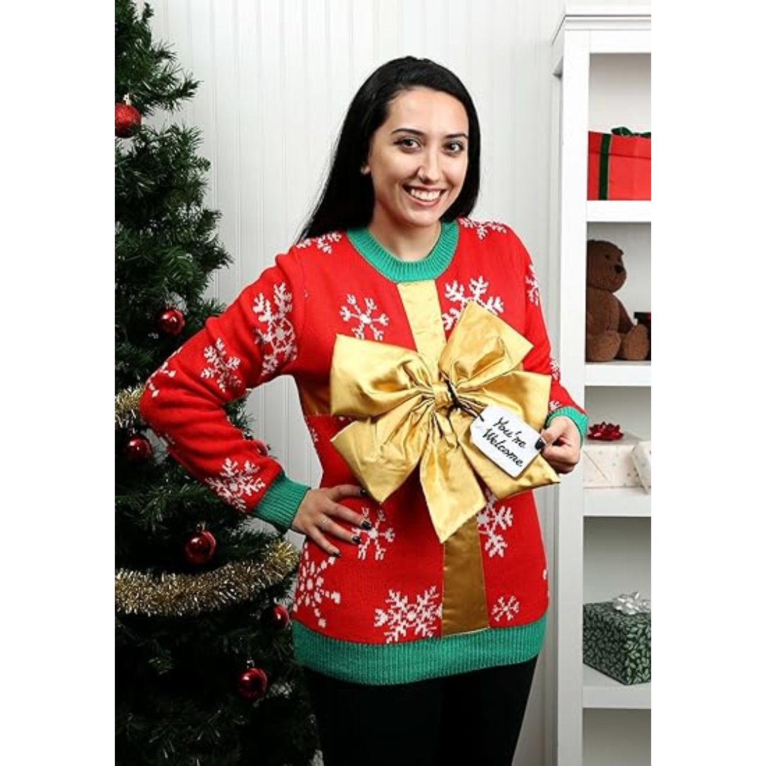 Gift Ugly Christmas Sweater Xmas Pullover Sweatshirt