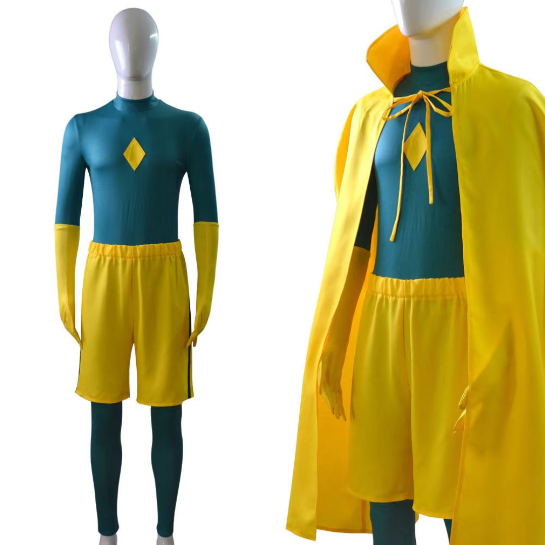 WandaVision Vision Halloween Costume Cloak Cape Suit