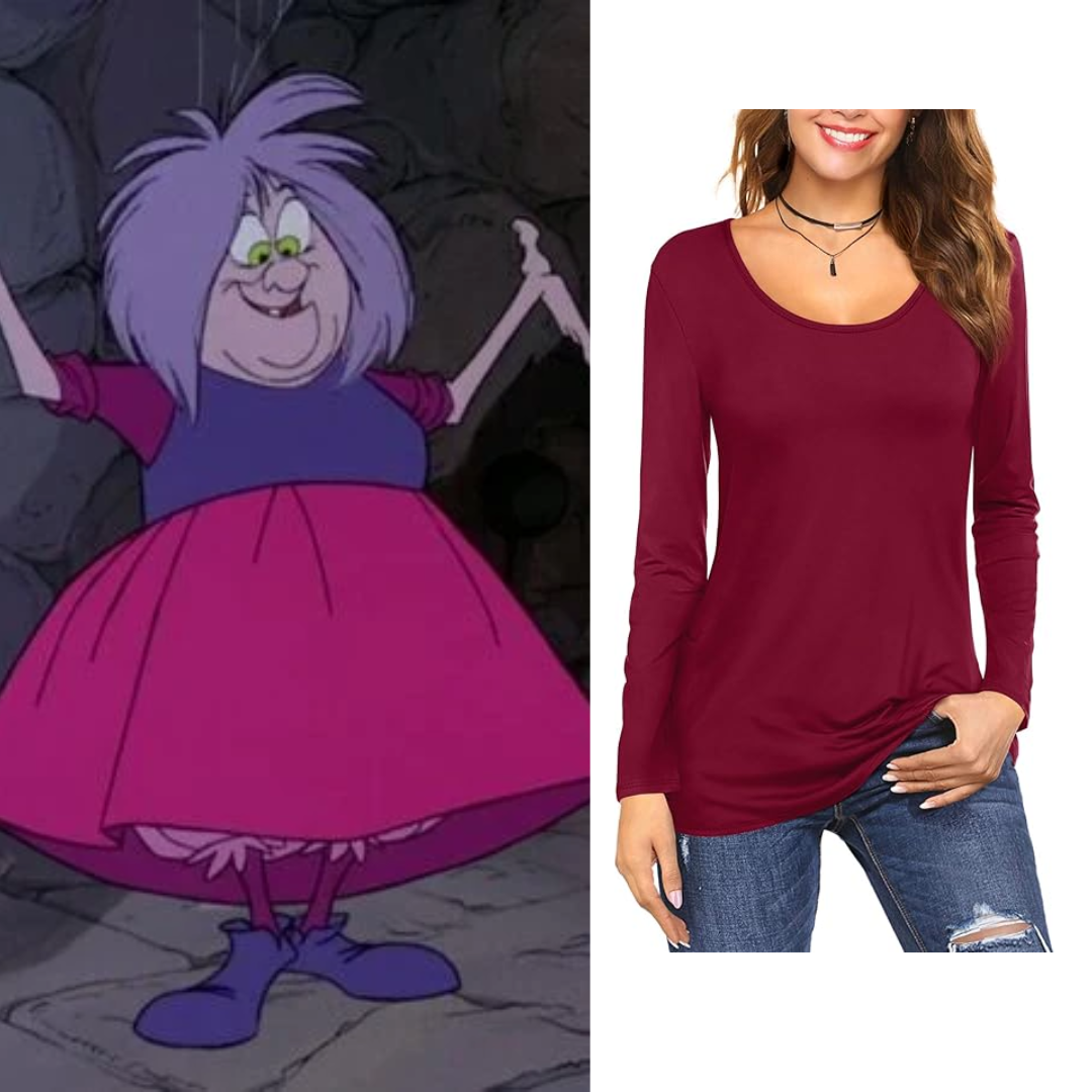 Madam Mim Costume Long Sleeve T Shirts