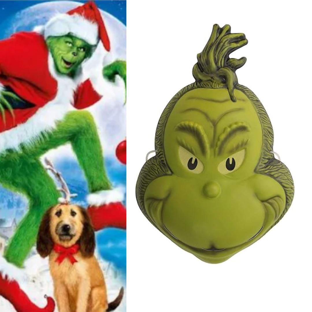 How the Grinch Stole Christmas The Grinch Costume Mask