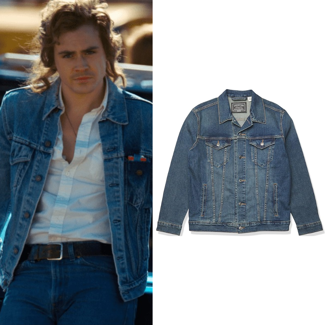 Stranger Things Billy Hargrove Costume Trucker Jacket