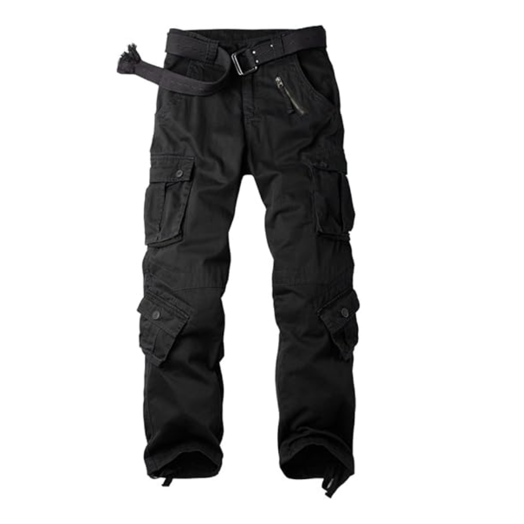 Daredevil Black Suit Costume Cotton Casual Cargo Work Pants