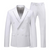 Colonel Sanders Costume White Suits 2 Piece Double Breasted Tuxedo Suit