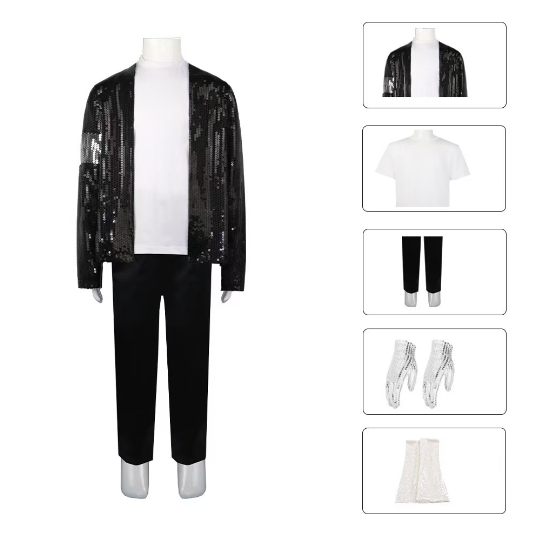 Michael Jackson Costume Dance Cosplay Suit