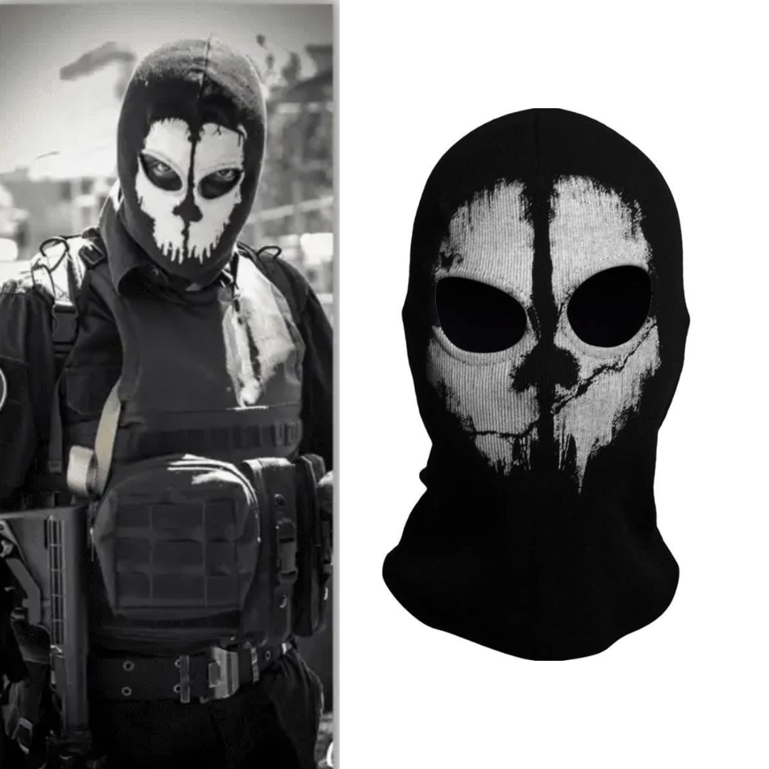 Call Of Duty Logan Walker Cosplay Ghost Print Stocking Balaclava Mask