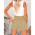 Jurassic Park Dr. Ellie Sattler Costume High Waist Pocketed Denim Shorts