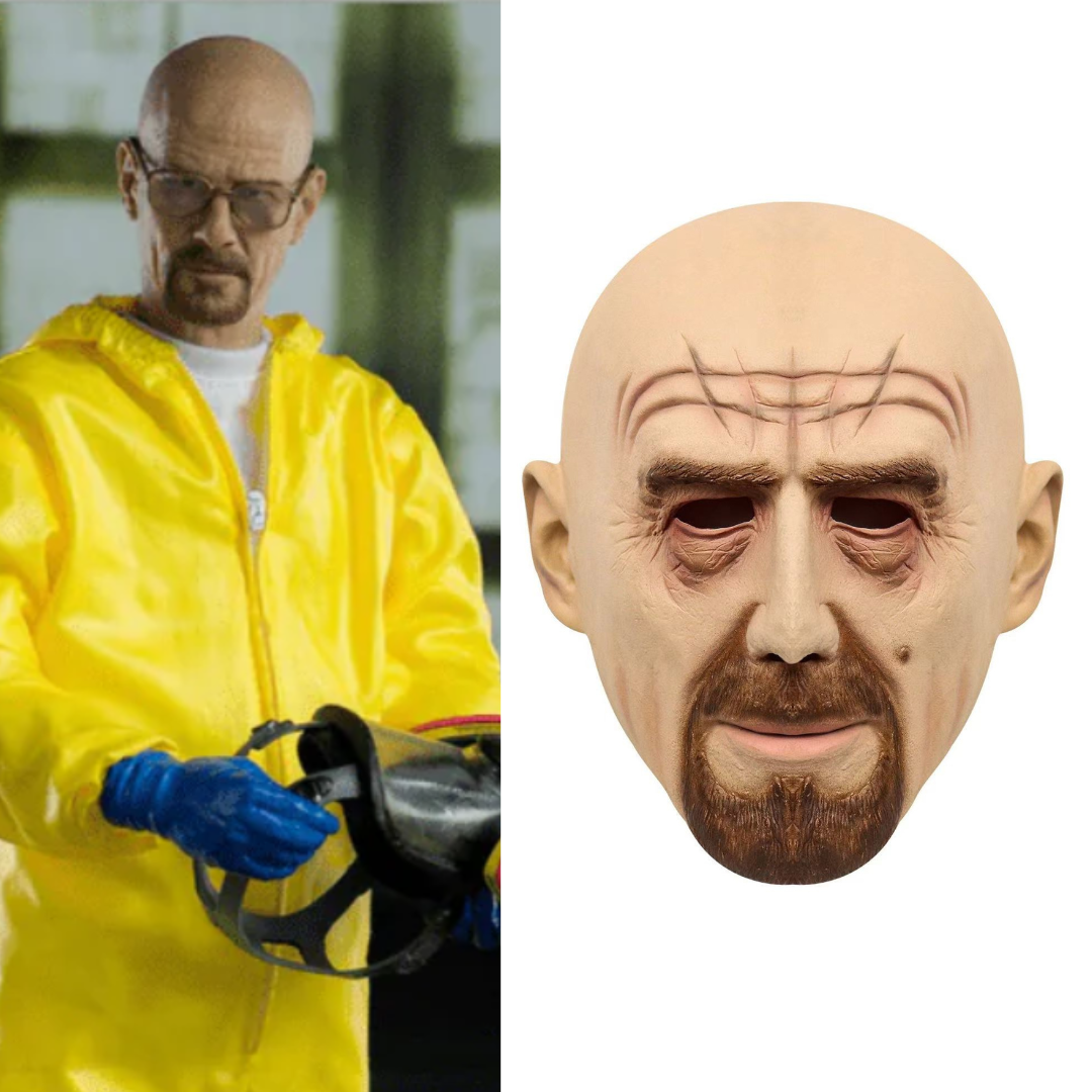 Breaking Bad Walter White Costume Realistic Mask