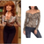 Married With Children Peggy Bundy Costume Leopard Print Tops