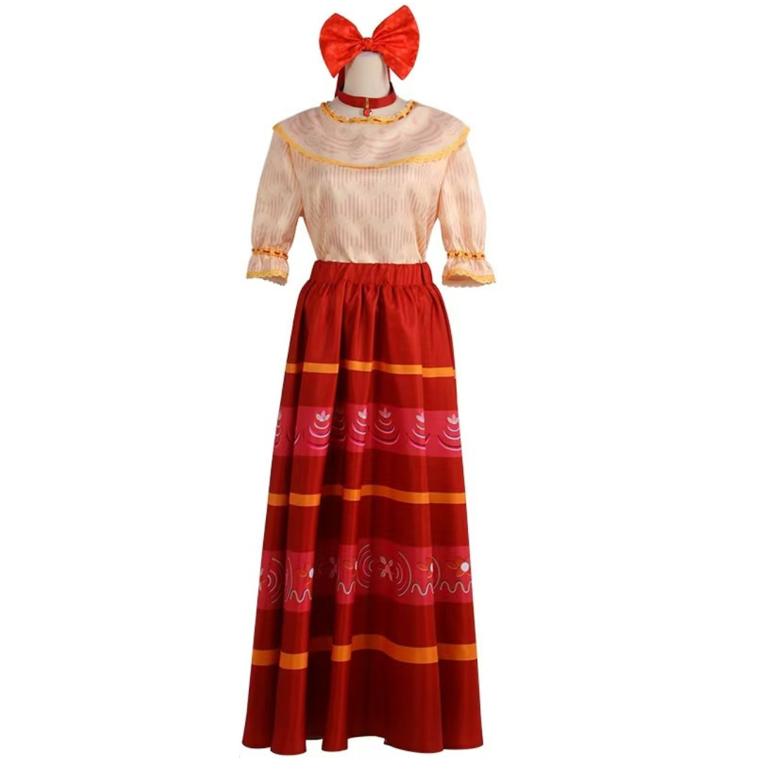 Dolores Encanto Costume Princess Dress Set Dolores Encanto Costume Princess Dress Set