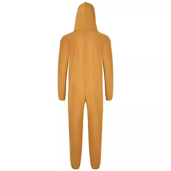 Christmas Gingerbread Man Clothes Long Sleeve Cosplay Costume Quda
