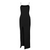 Mr. and Mrs. Smith Costume Backless Thigh-high Slit Bodycon Maxi Long Dress