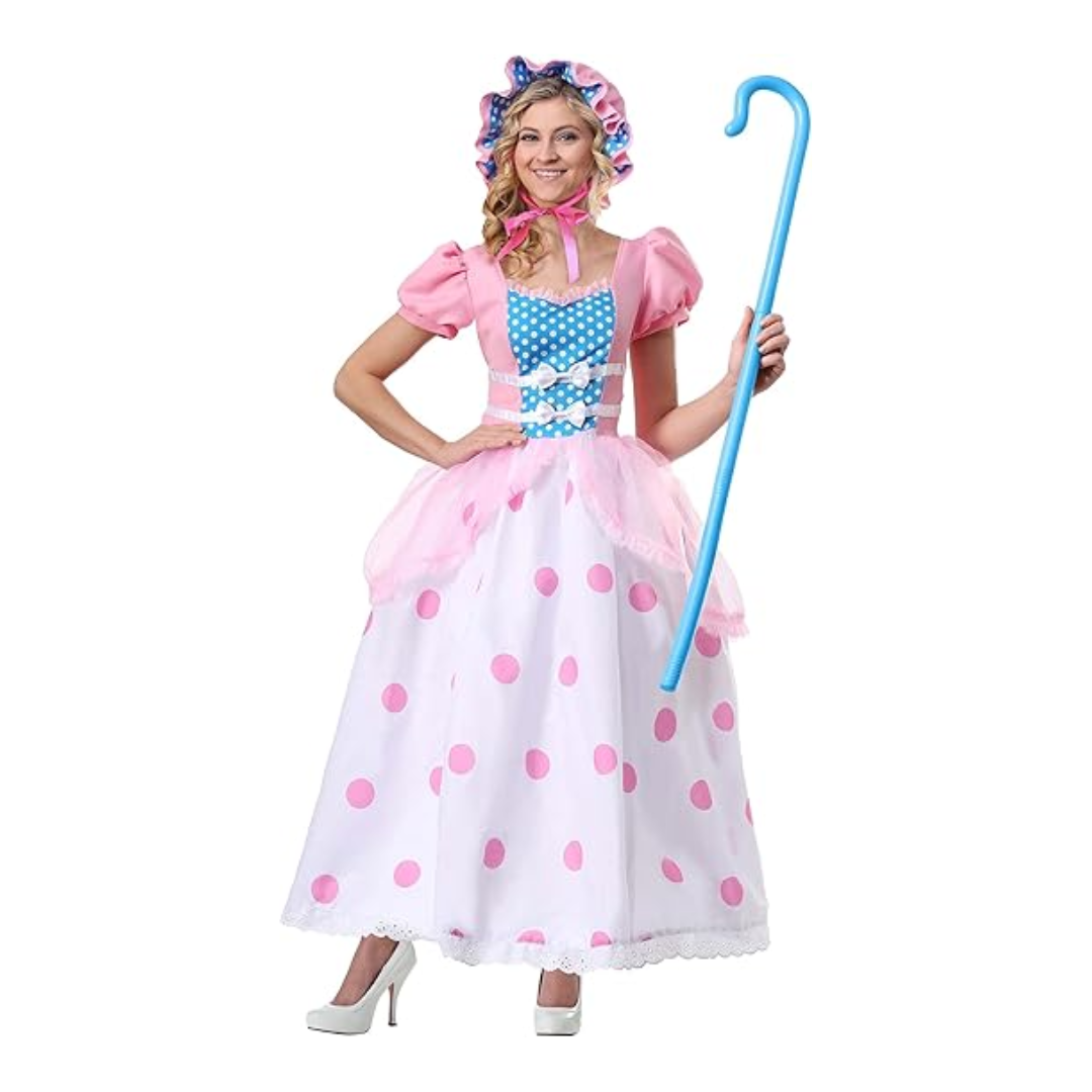 Toy Story Bo Peep Costume Polka Dot Dress Set