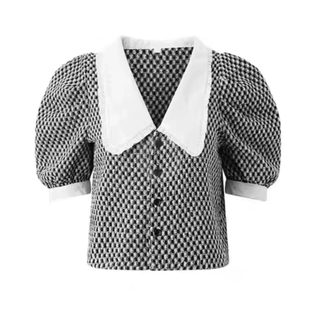 I Love Lucy Costume Doll-collar Blouse