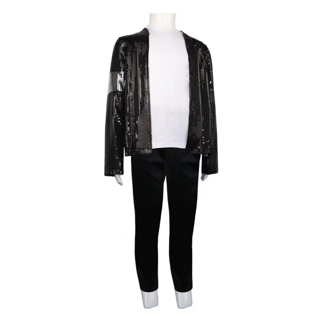 Michael Jackson Costume Dance Suit – Billie Jean Sequin Jacket Style