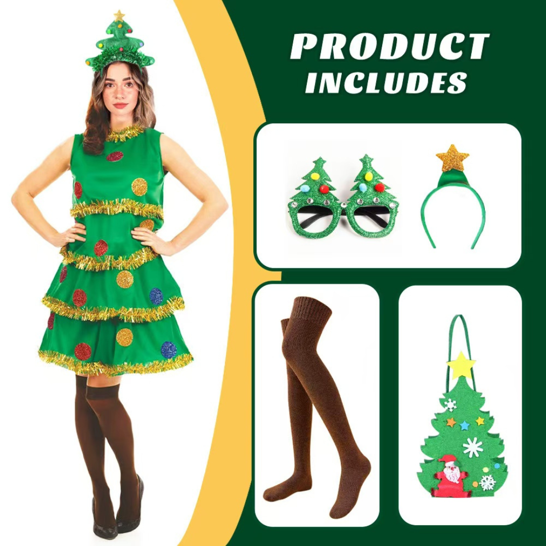 Christmas Costume Christmas Tree Dress